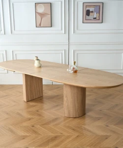 MESA DE COMEDOR RACHEL Roble - EXTENSIBLE