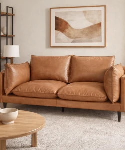 SOFA PATAGONIA Cognac - 3 CUERPOS